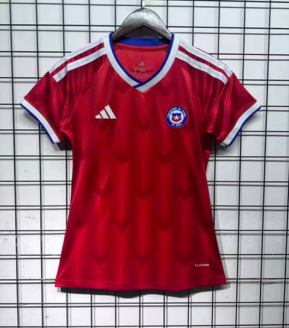 Chile 2026/2027 Women Home Fan Version Football Jersey