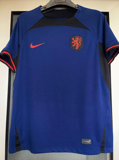 Netherlands 2022/2023 Away Fan Version Football Jersey
