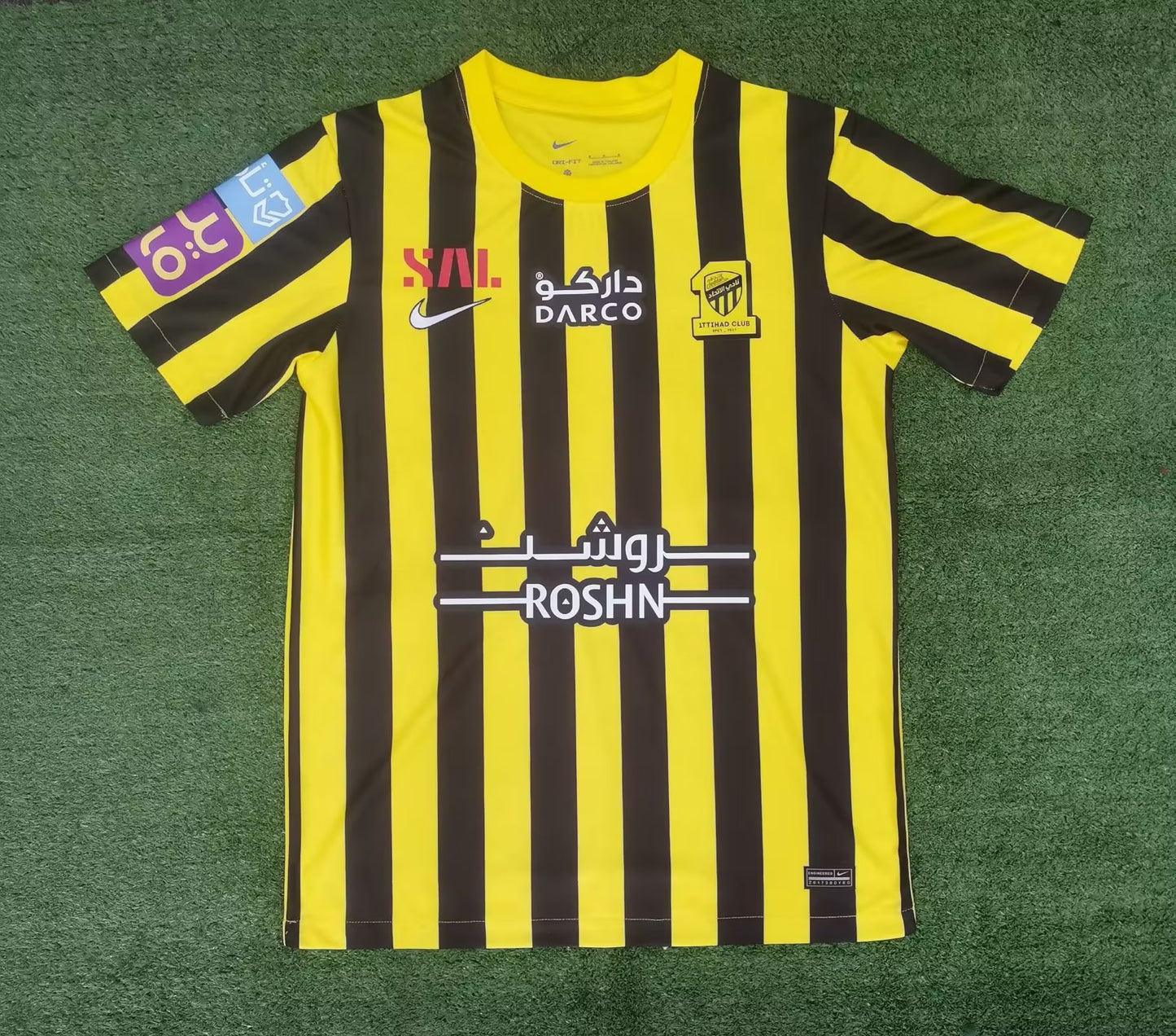Jeddah United 2023/2024 Home Fan Version Football Jersey