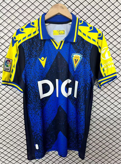 Retro Cadiz 2025/2026 Home Fan Version Football Jersey