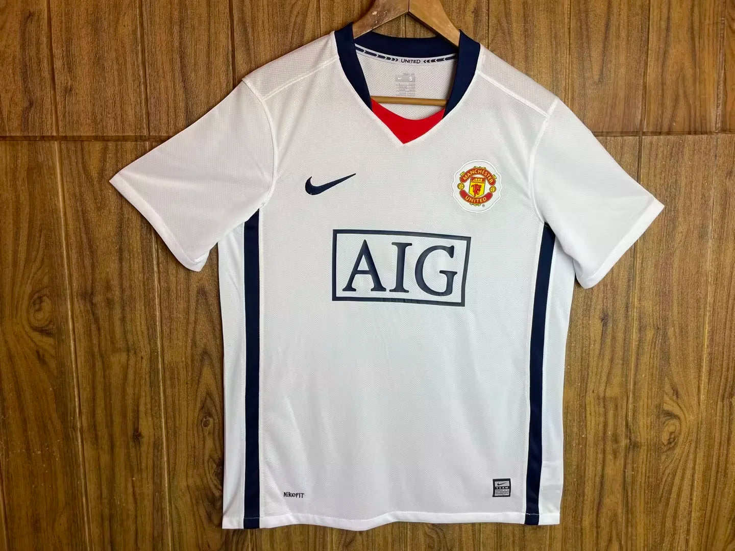 Retro Manchester united 2007/2008 Away Football Jersey