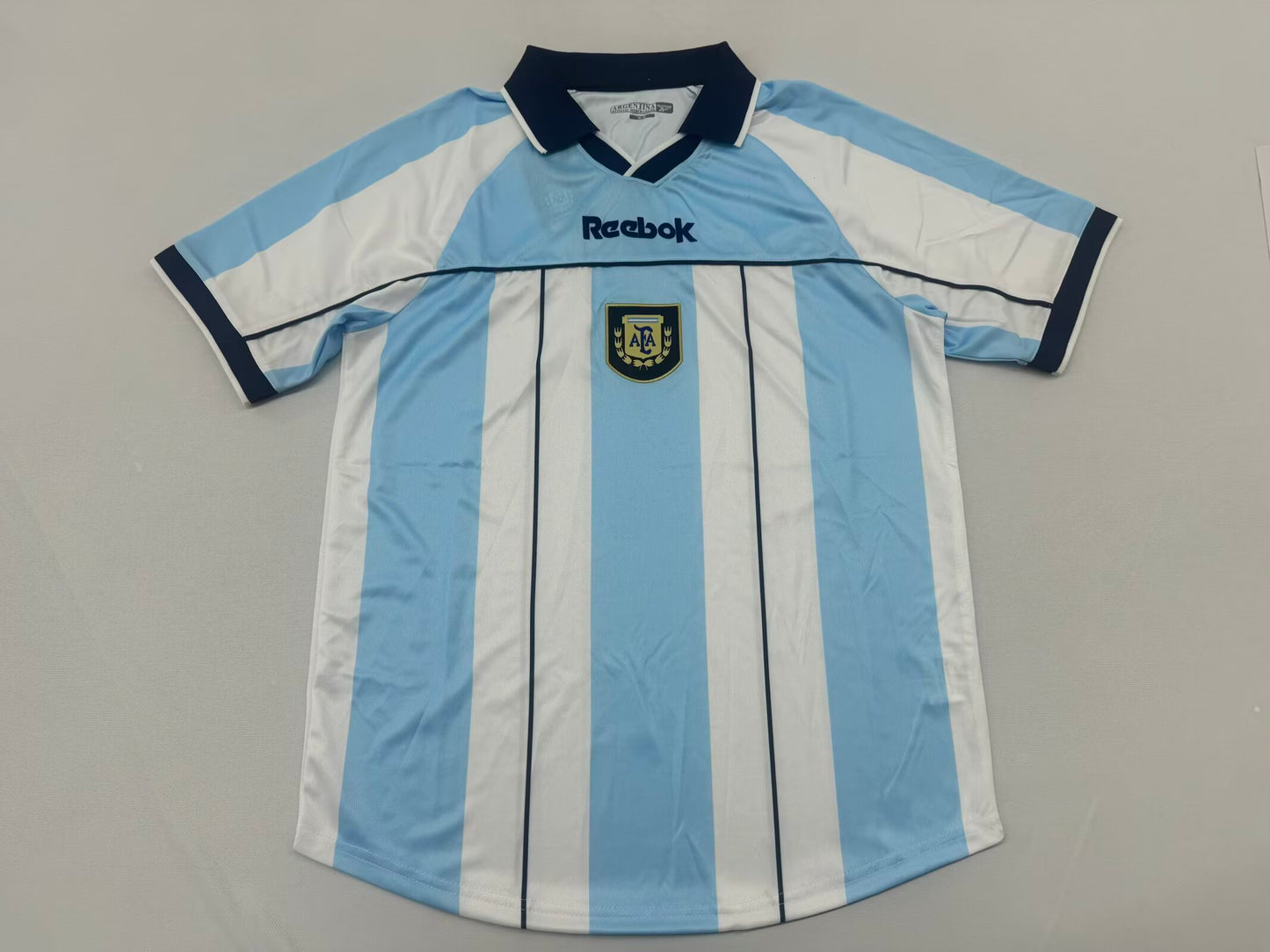 Retro Argentina 2001 Home Fan Version Football Jersey