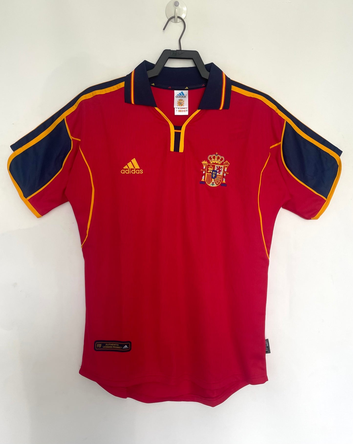 Retro Spain 2000 Home Football Jersey