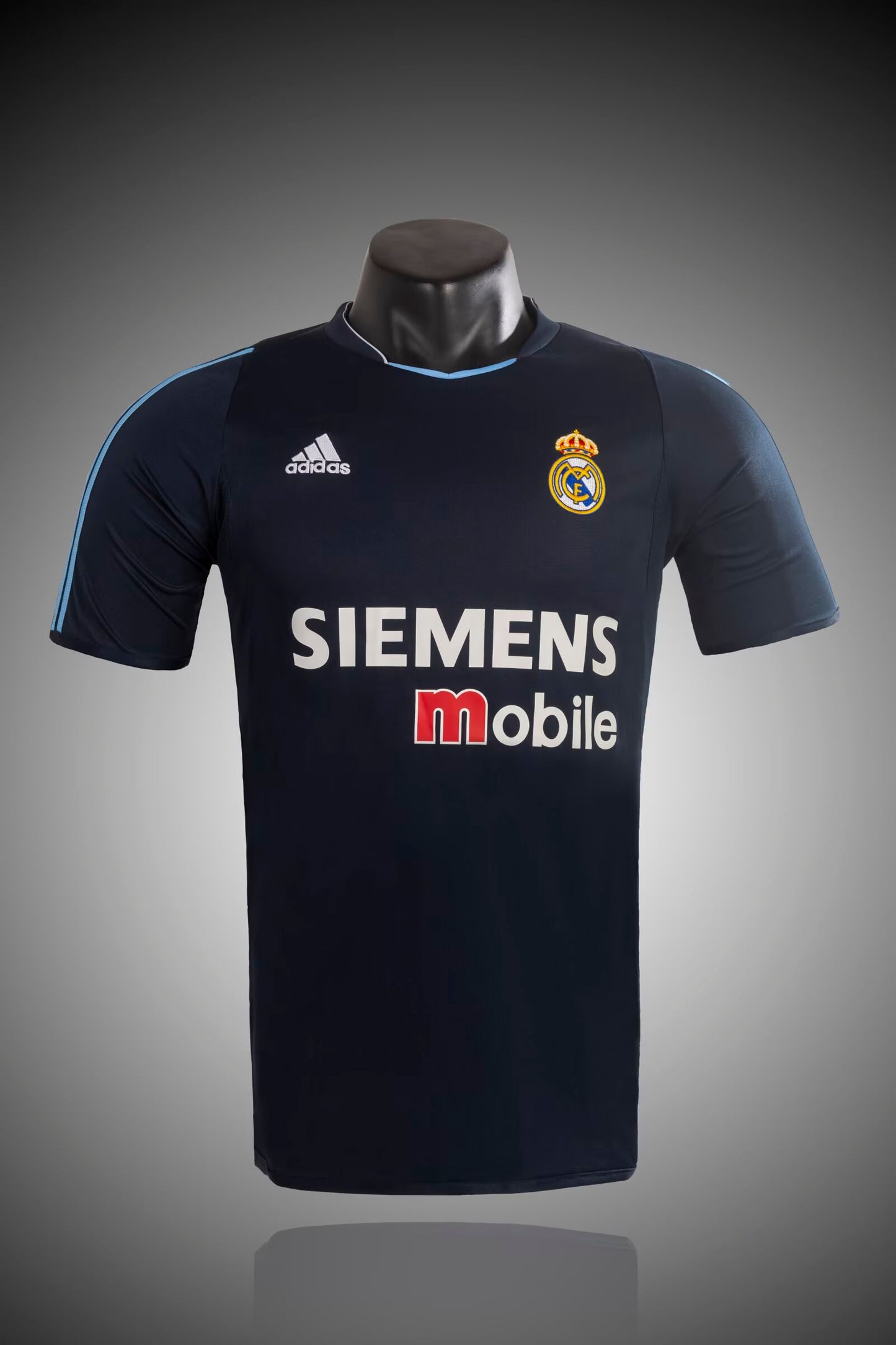 Retro Real Madrid 2003/2004 Away Fan Version Football Jersey