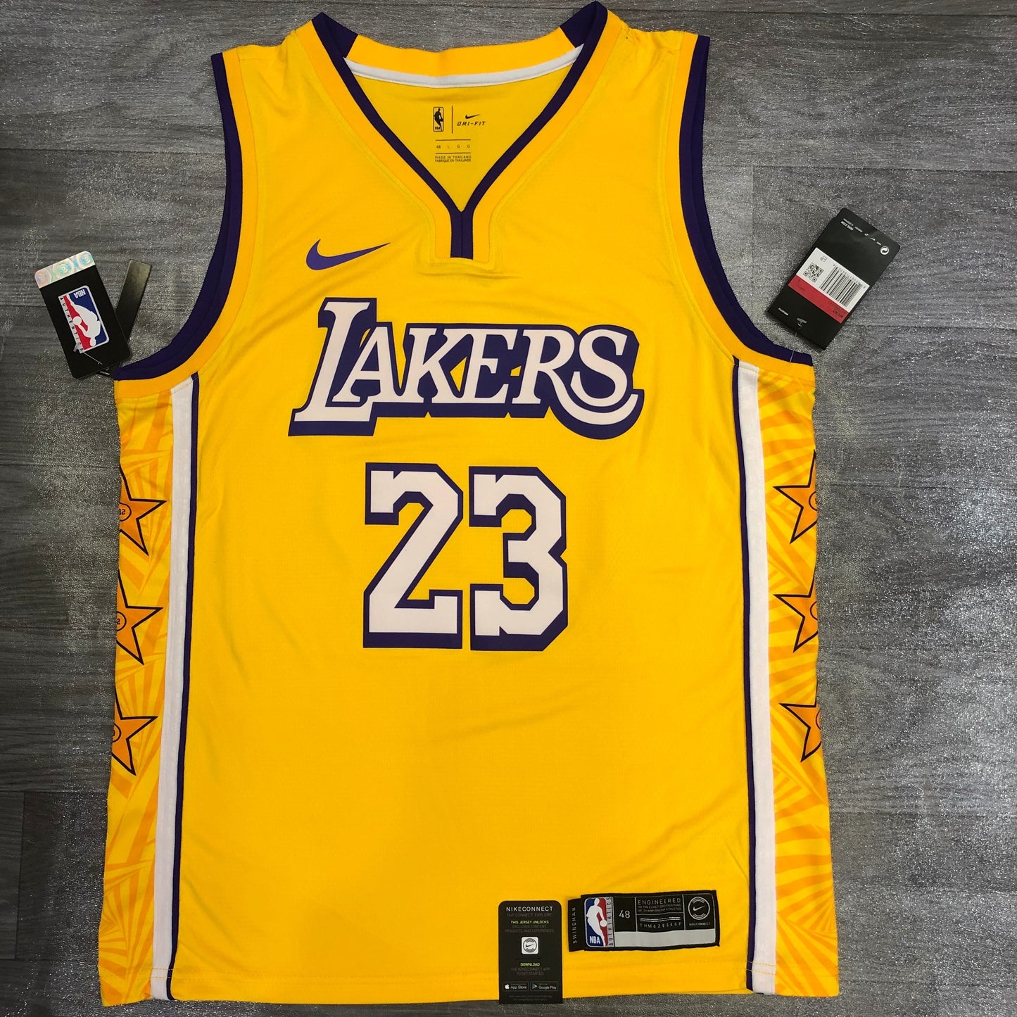 Retro LA Lakers Football Jersey