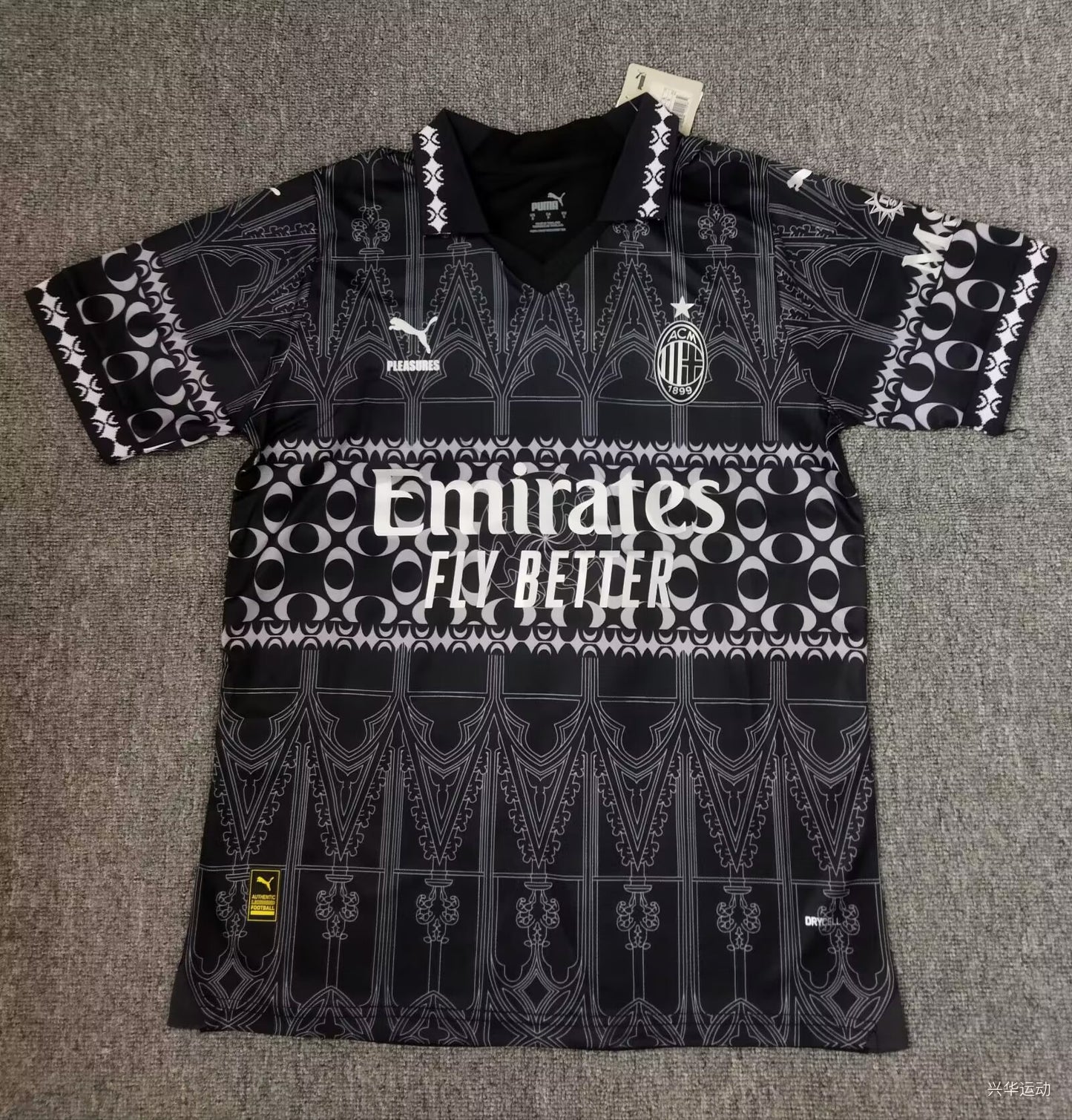 AC Milan 2023/2024 Away Fan Version Football Jersey