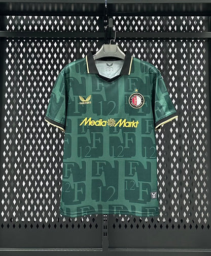 Feyenoord Rotterdam 2025/2026 Third Away Fan Version Football Jersey