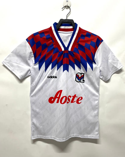 Retro Lyon 1995/1996 Home Fan Version Football Jersey