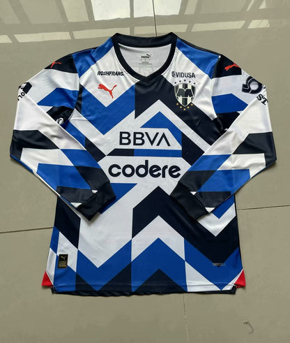 Monterrey 2023/2024 Third Away Long Sleeve Fan Version Football Jersey