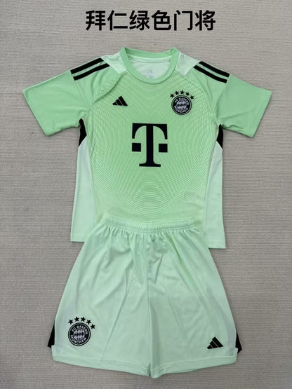 Atlanta 2025/2026 Kids Goalkeeper Fan Version Football Jersey