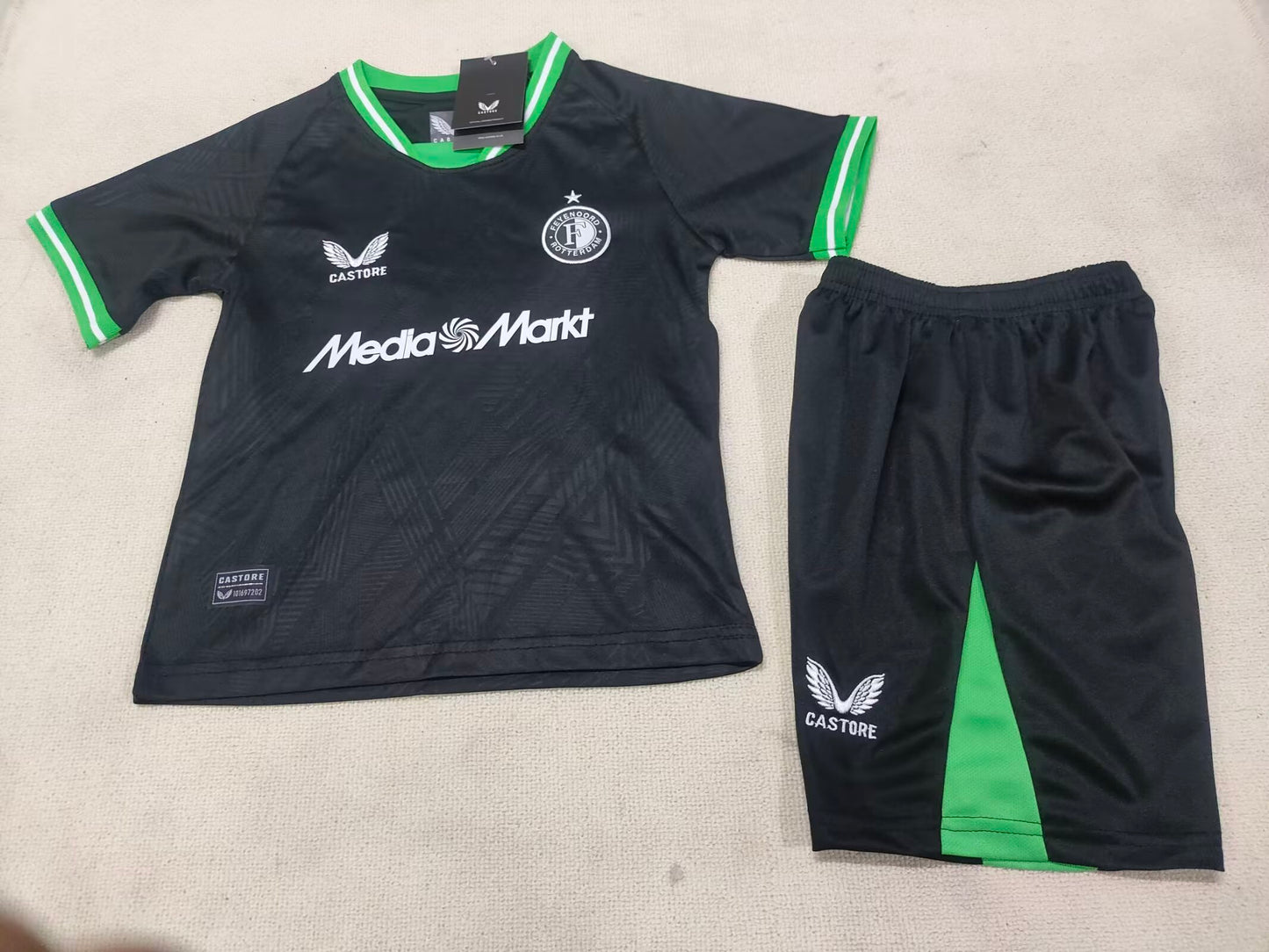 Feyenoord Rotterdam 2024/2025 Kids Away Football Jersey