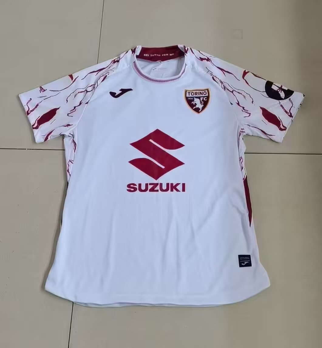 Torino 2025/2026 Away Fan Version Football Jersey