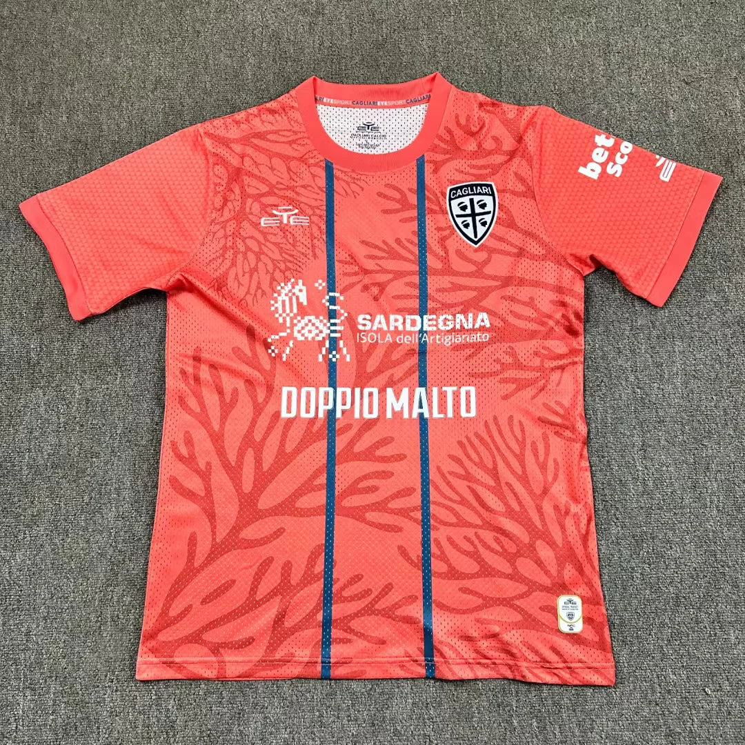 Cagliari 2025/2026 Third Away Fan Version Football Jersey