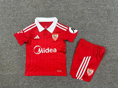 Sevilla FC 2025/2026 Kids Away Football Jersey