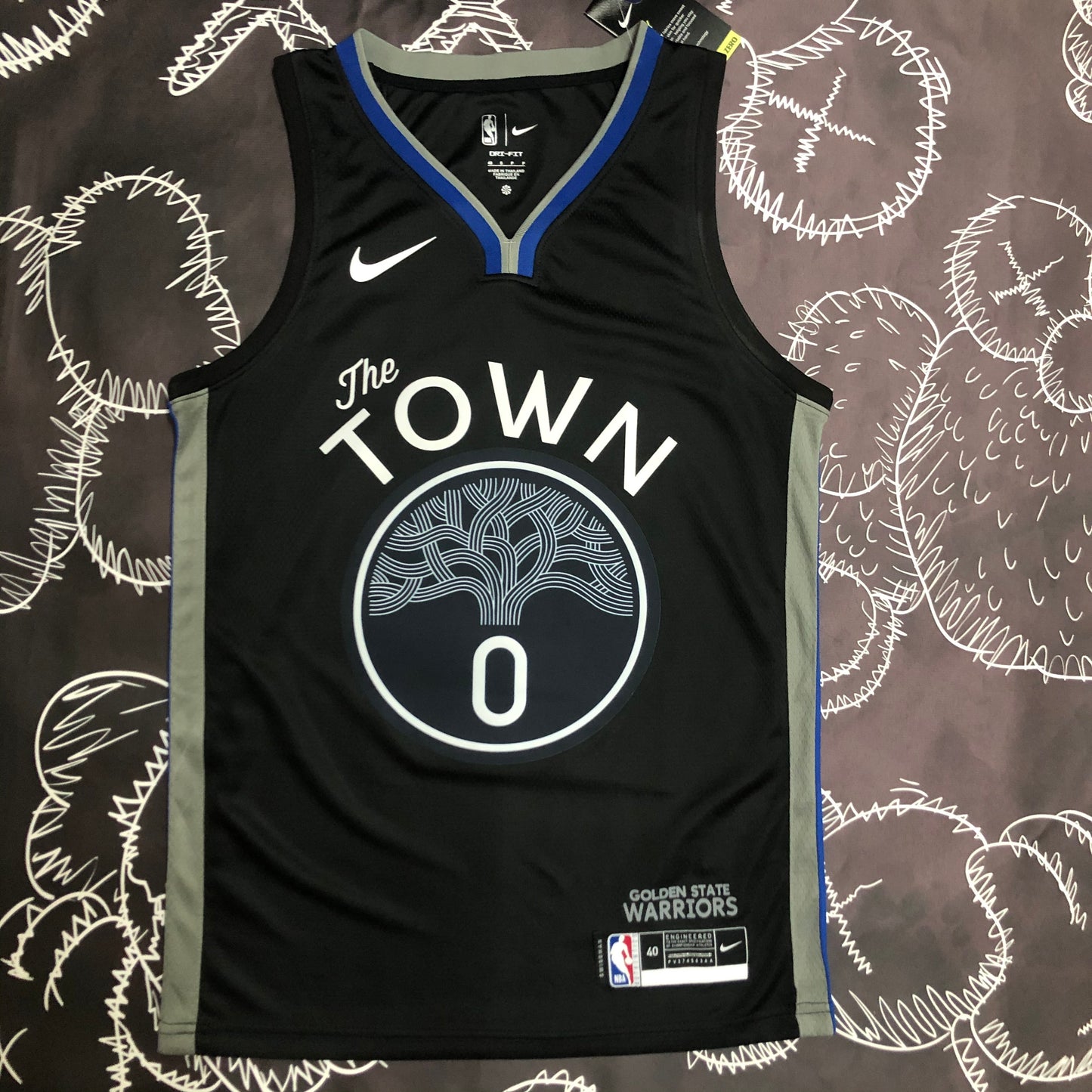 Retro Golden State Warriors 2020 Football Jersey