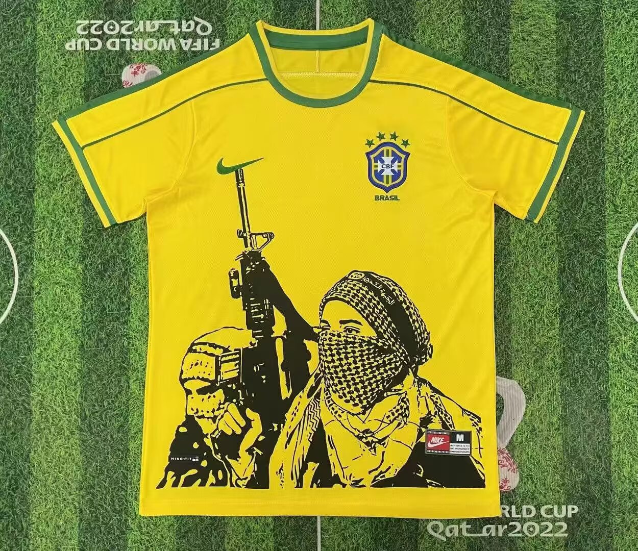 Retro Brazil Special Edition 1998 Football Jersey
