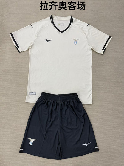 Lazio 2025/2026 Kids Away Football Jersey