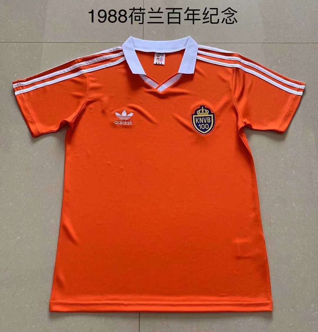Retro Netherlands 1988 Football Jersey