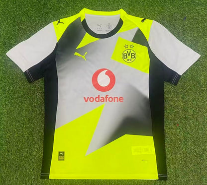 Borussia Dortmund 2025/2026 Away Fan Version Football Jersey