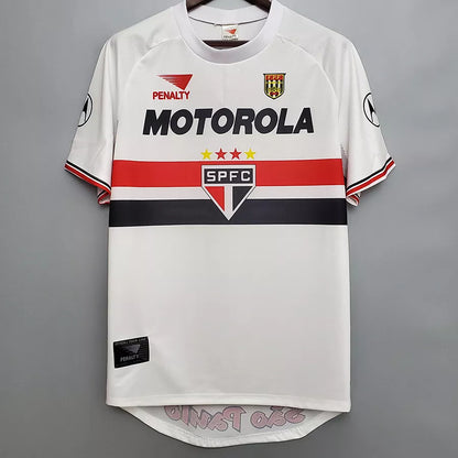 Retro Sao Paulo 1999/2000 Home Football Jersey