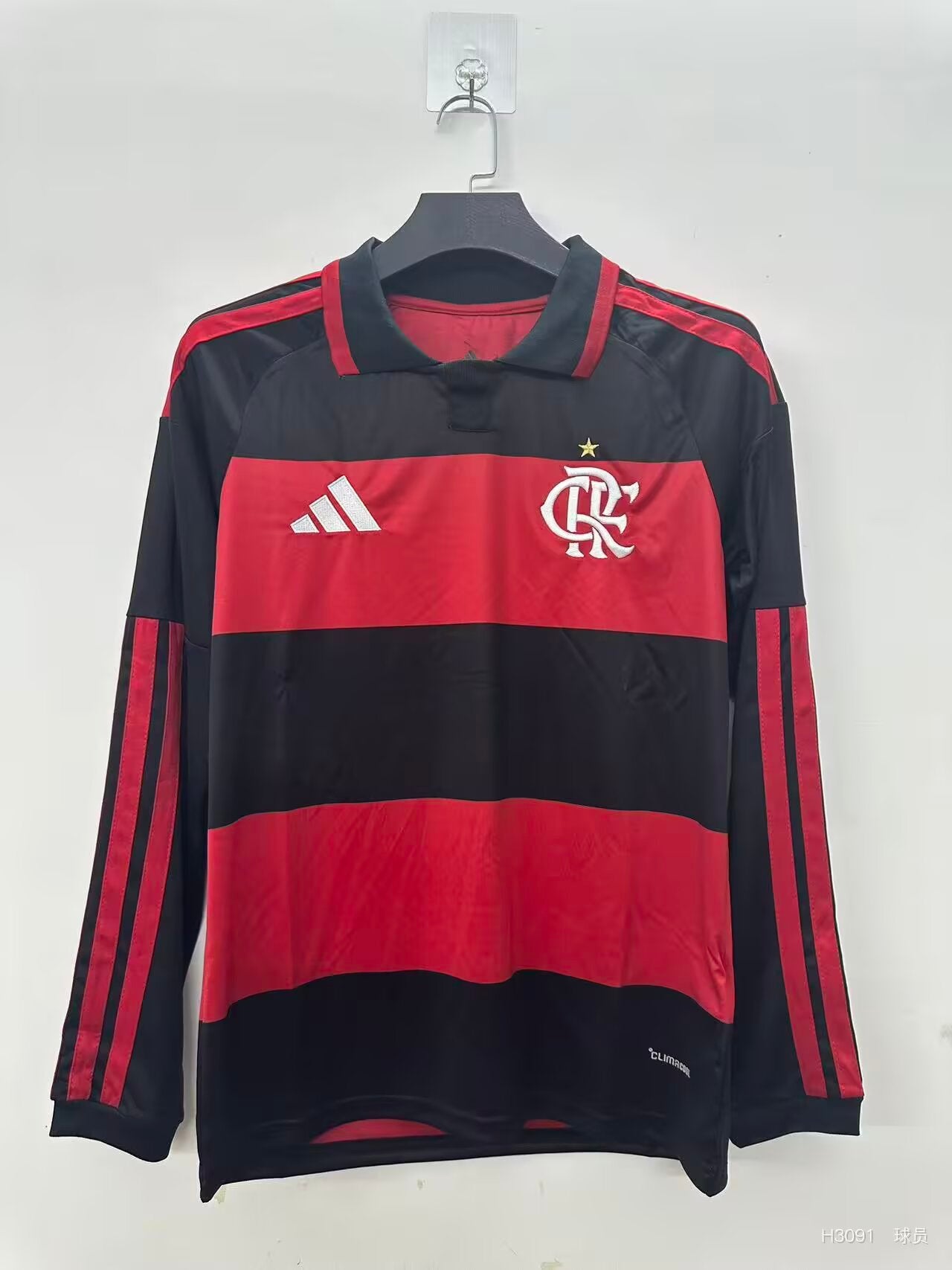 Flamengo 2026/2027 Home Long Sleeve Fan Version Football Jersey