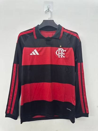 Flamengo 2026/2027 Home Long Sleeve Fan Version Football Jersey