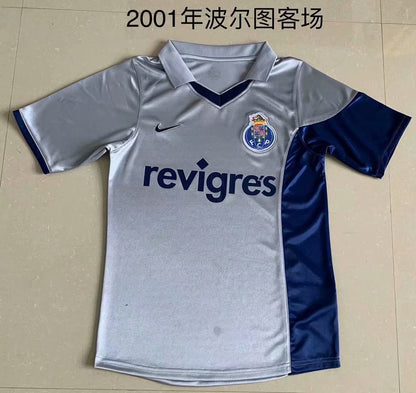 Retro Porto 2001 Away Football Jersey