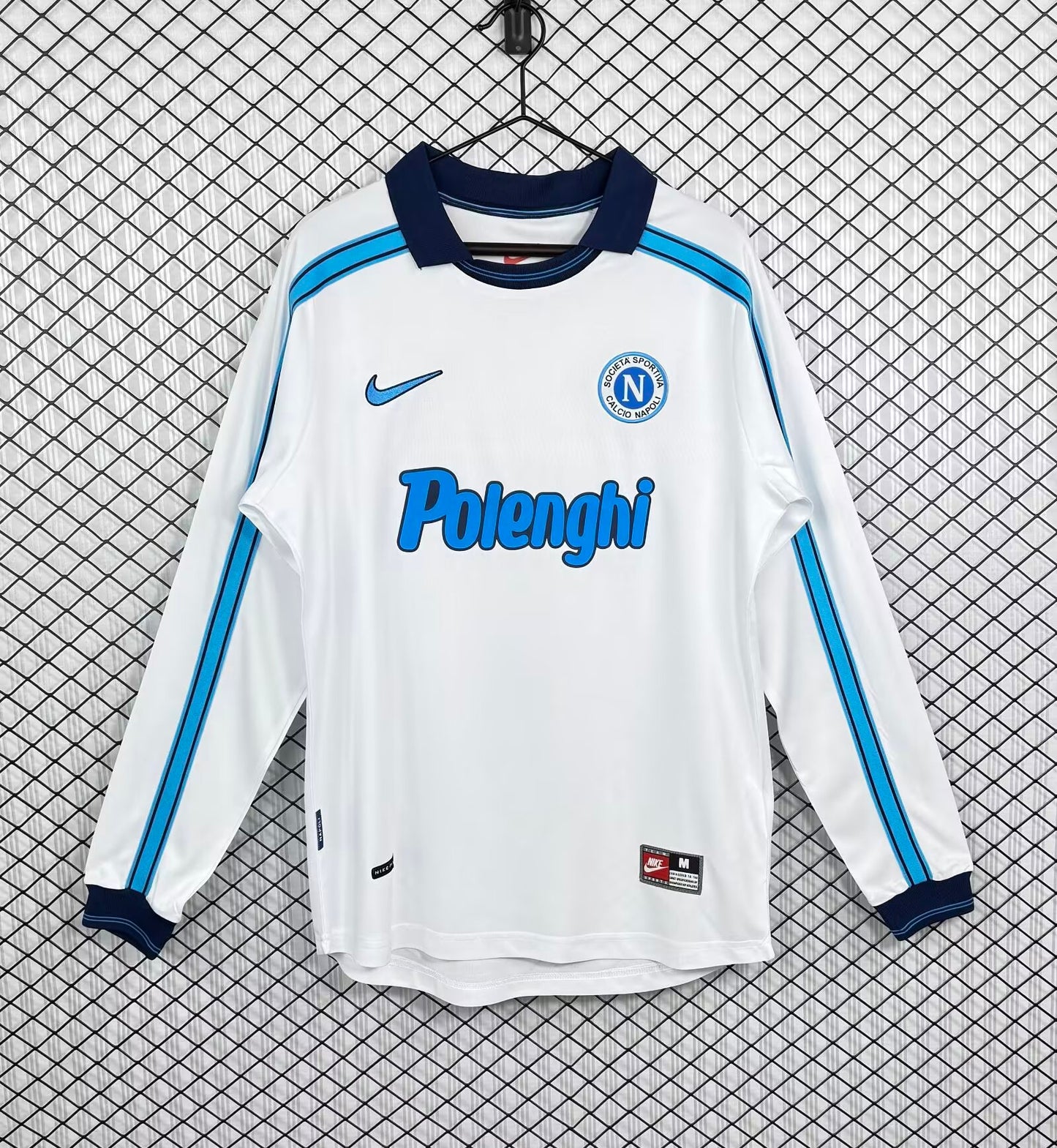 Retro Napoli Away Long Sleeve Jersey 1998-1999