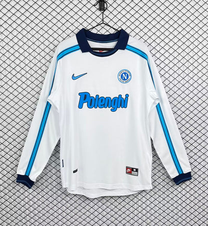Retro Napoli Away Long Sleeve Jersey 1998-1999