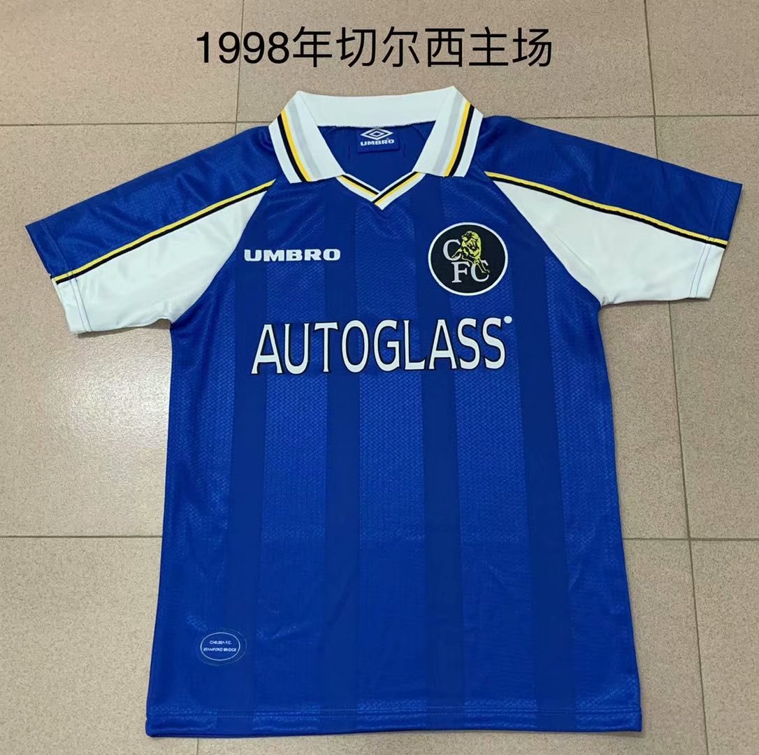 Retro Chelsea 1998 Home Football Jersey