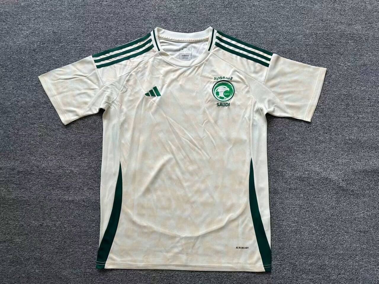 Saudi Arabia 2024/2025 Away Fan Version Football Jersey