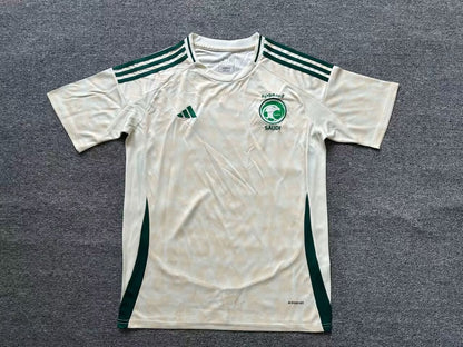 Saudi Arabia 2024/2025 Away Fan Version Football Jersey