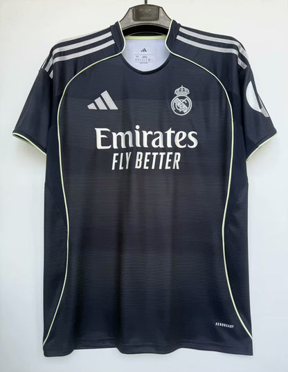 Real Madrid 2025/2026 Away Fan Version Football Jersey