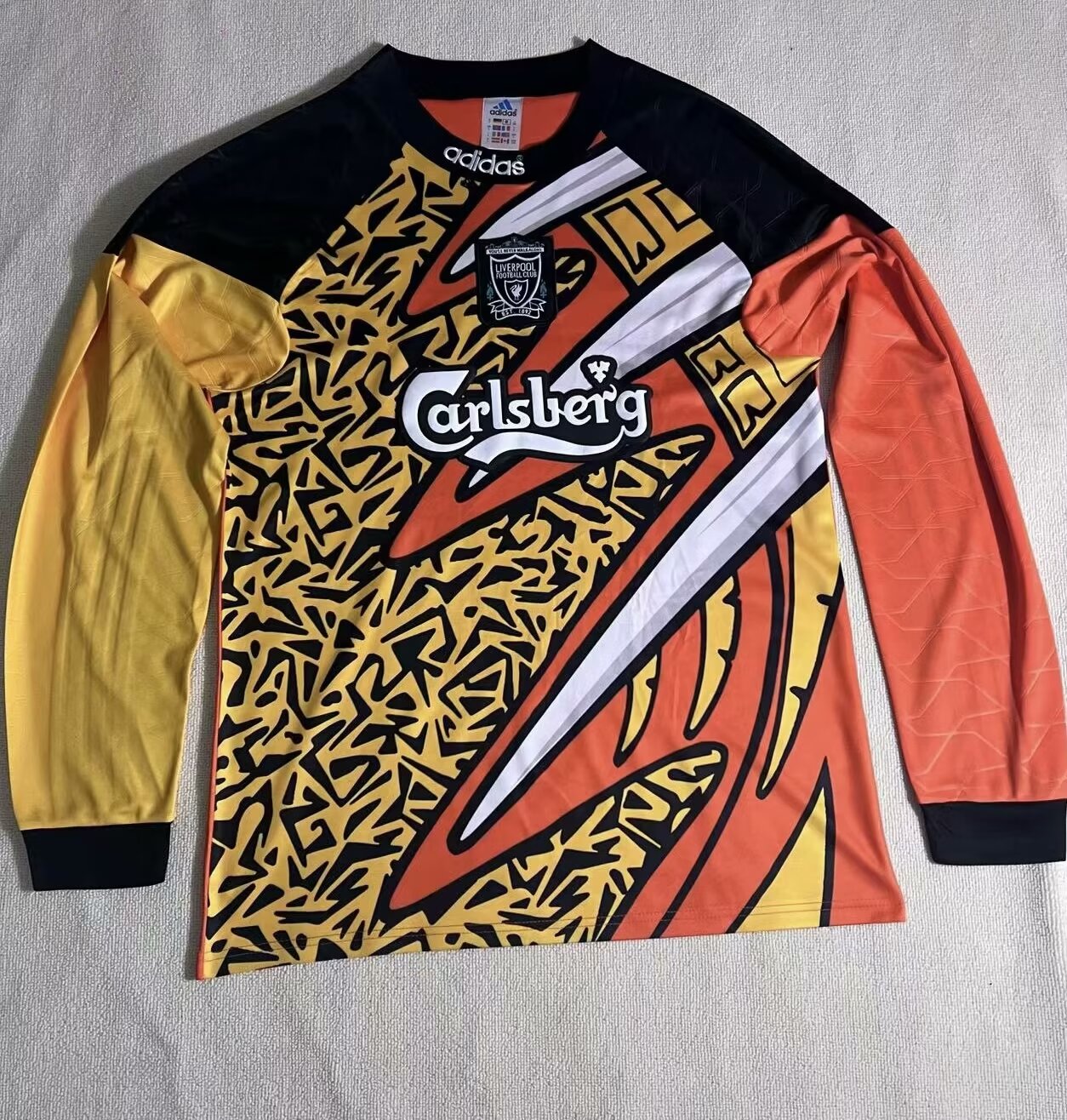 Retro Liverpool 1995/1996 Goalkeeper Football Jersey