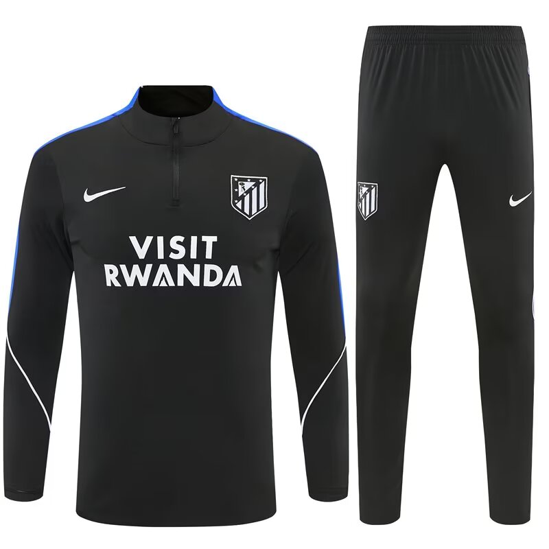 Atletico Madrid Training Tracksuit Black (Kids And Man 10-2XL) 2026-2027