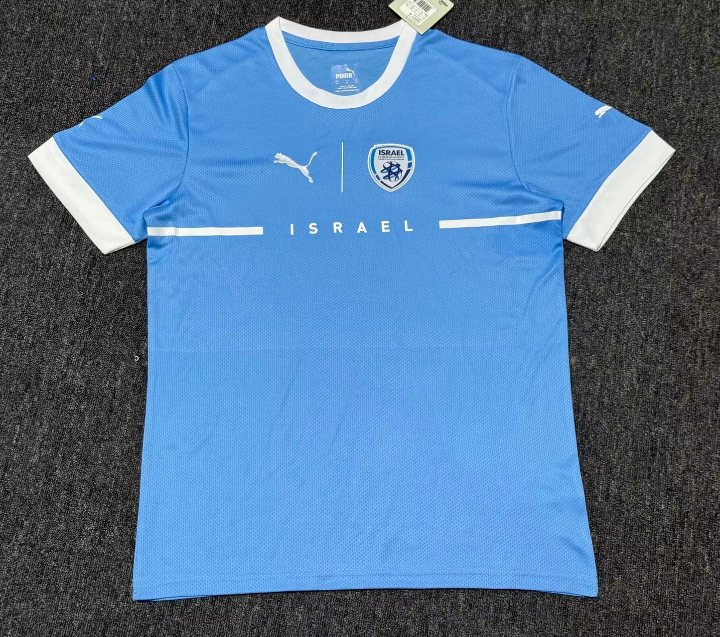 Israel 2023/2024 Home Fan Version Football Jersey