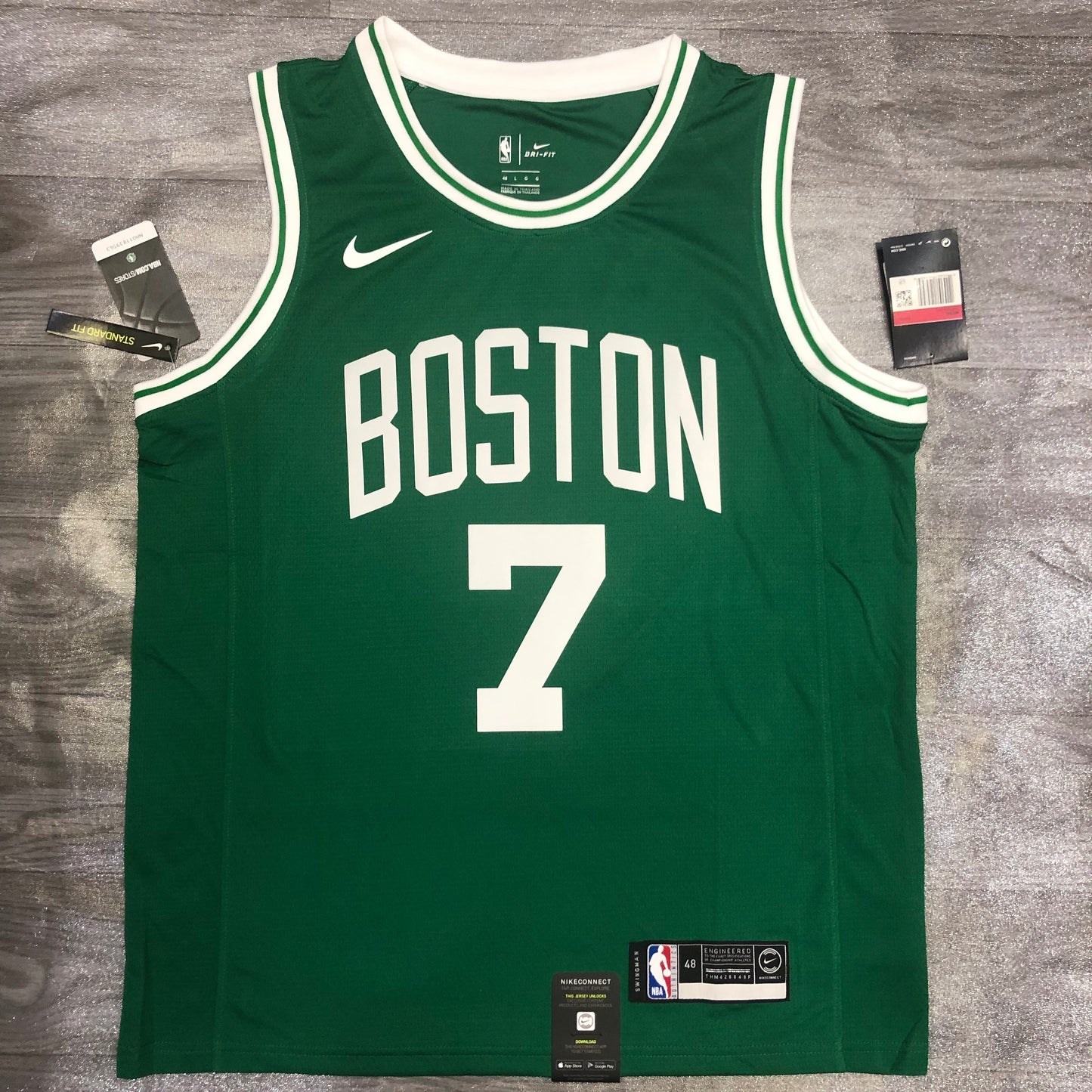 Retro Boston Celtics Football Jersey