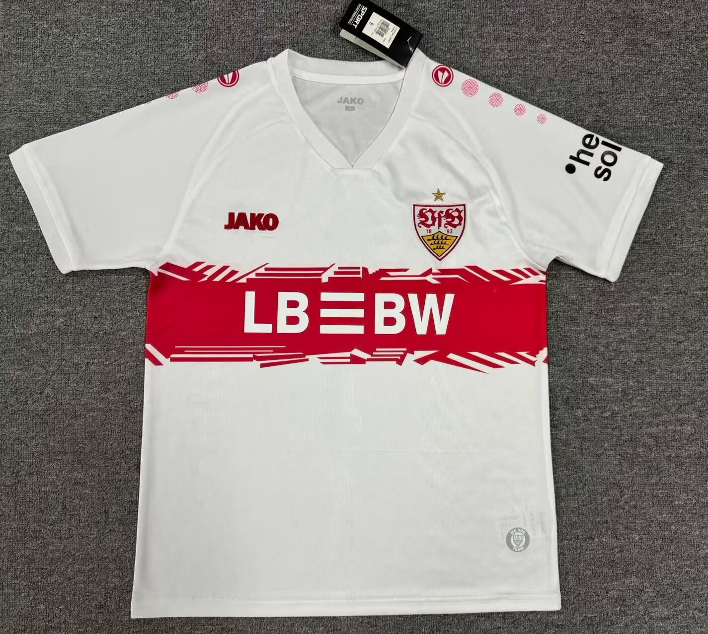 Stuttgart 2025/2026 Home Fan Version Football Jersey