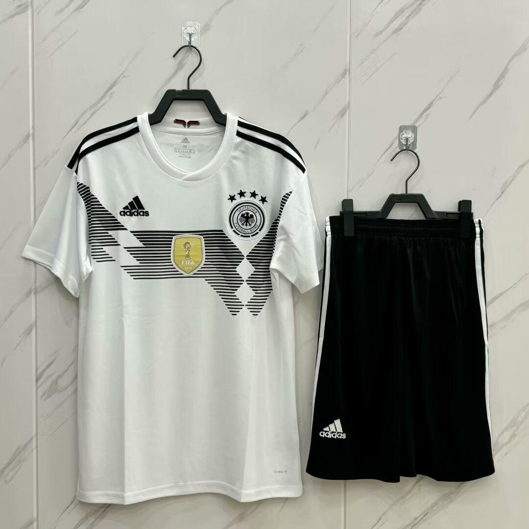 Retro Germany 2018 Home Fan Version Football Jersey