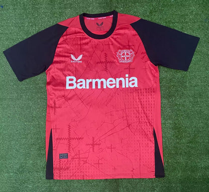 Leverkusen 2024/2025 Home Fan Version Football Jersey