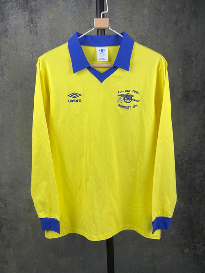 Retro Arsenal 1971/1979 Away Long Sleeve Football Jersey