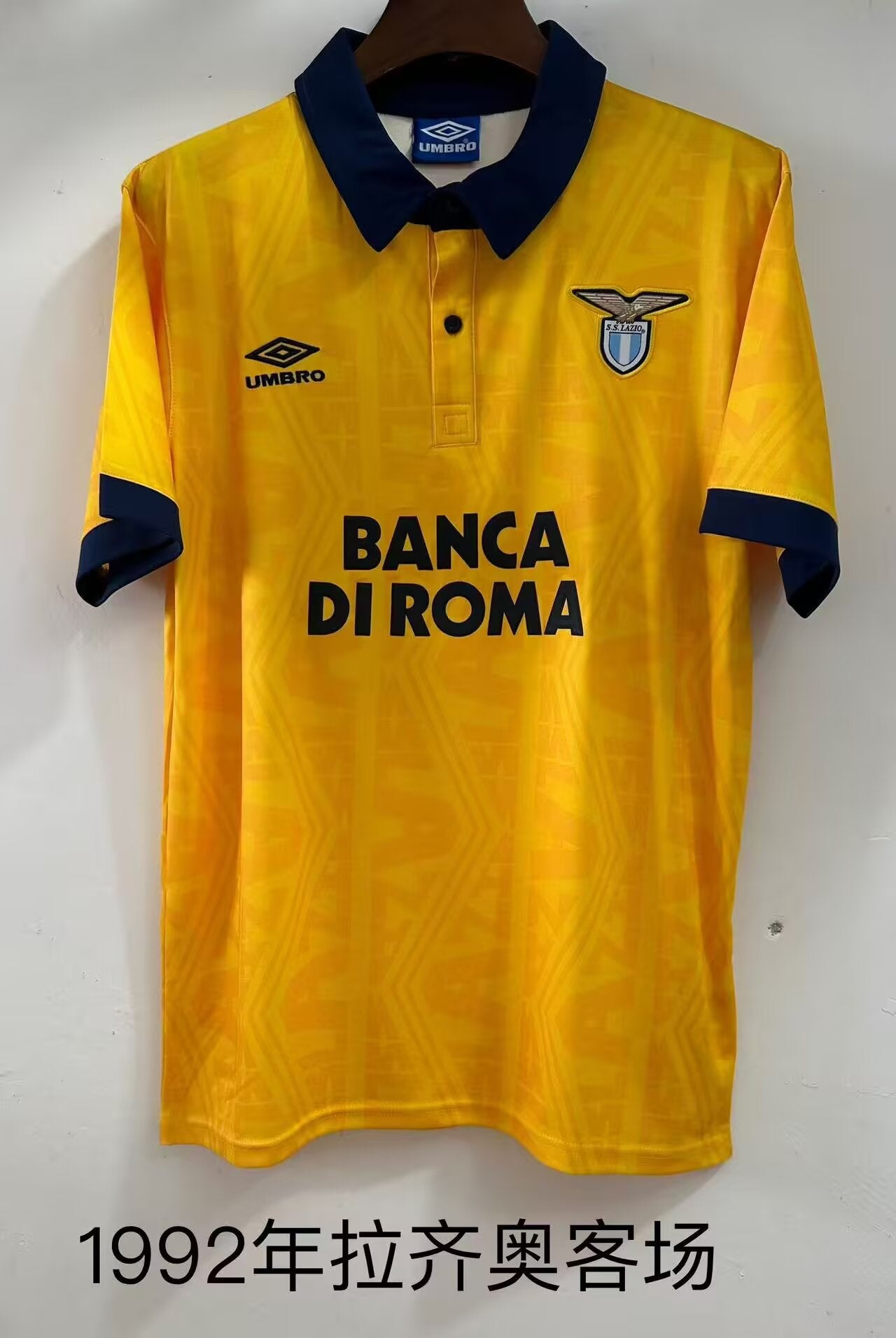 Retro Lazio 1992 Away Football Jersey