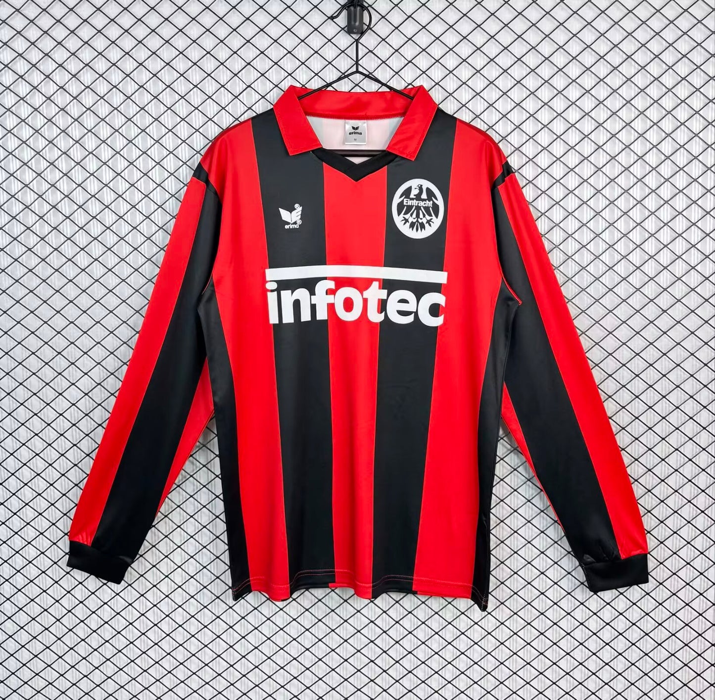 Retro Frankfurt Home Long Sleeve Jersey 1983-1984