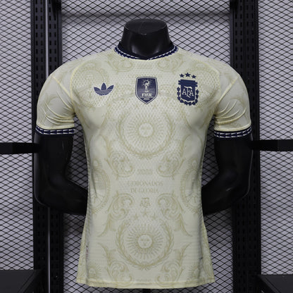 Argentina Special Player Yellow Jersey 2026-2027