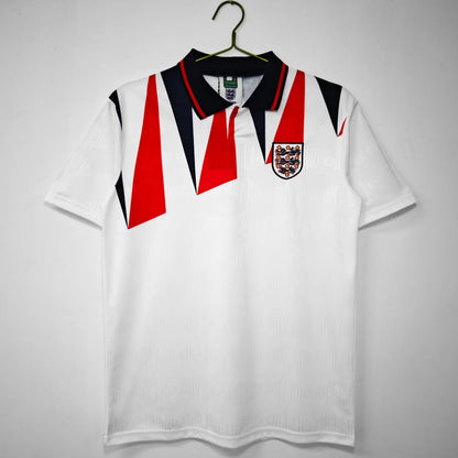 Retro England 1992 Home Fan Version Football Jersey