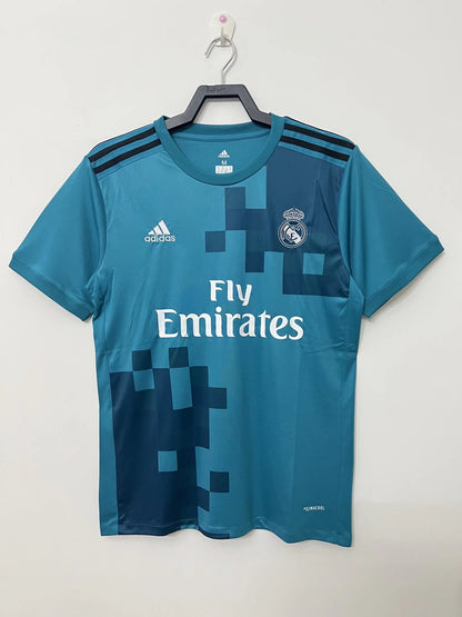 Retro Real Madrid 2017/2018 Third Fan Version Football Jersey