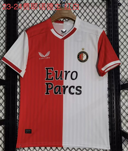 Feyenoord Rotterdam 2023/2024 Home Fan Version Football Jersey