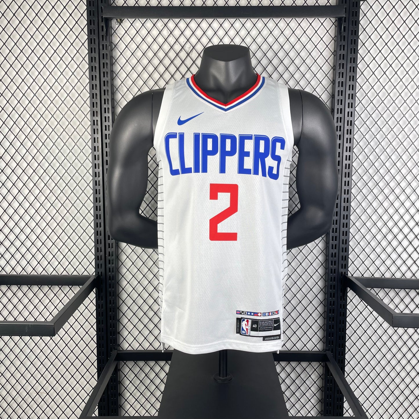 Los Angeles Clippers White #2 LRONARD NBA Season Jerseys 2023