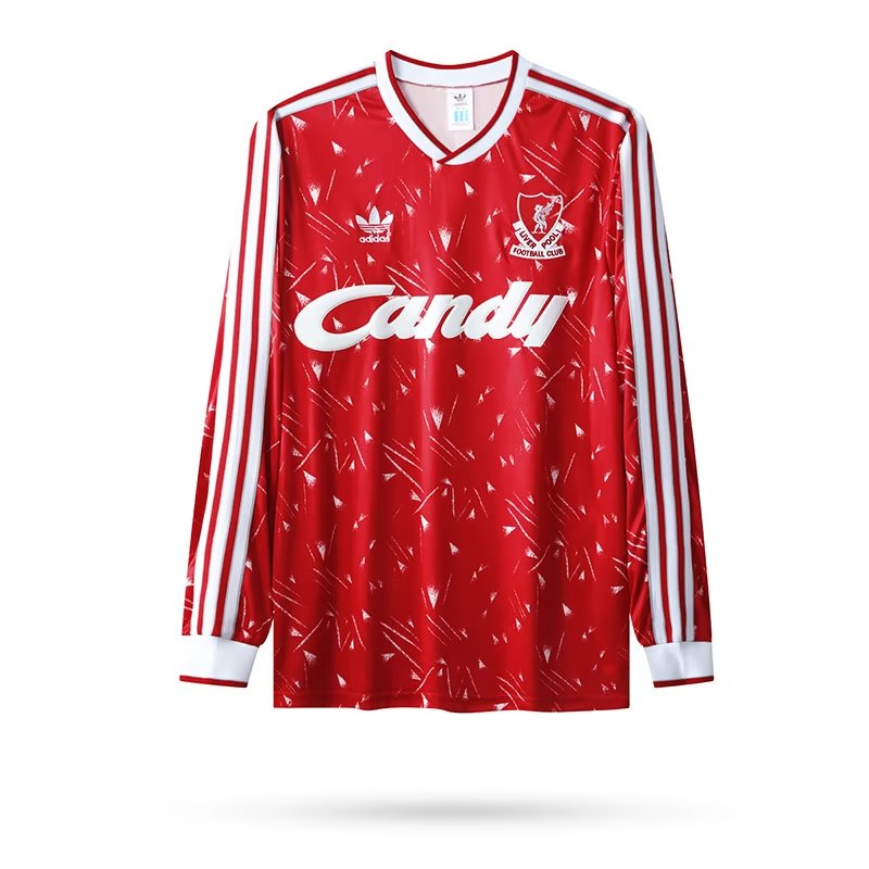 Retro Liverpool 1989/1991 Home Football Jersey
