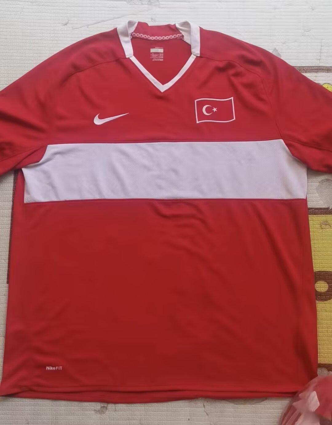 Retro turkey 2008 Home Fan Version Football Jersey